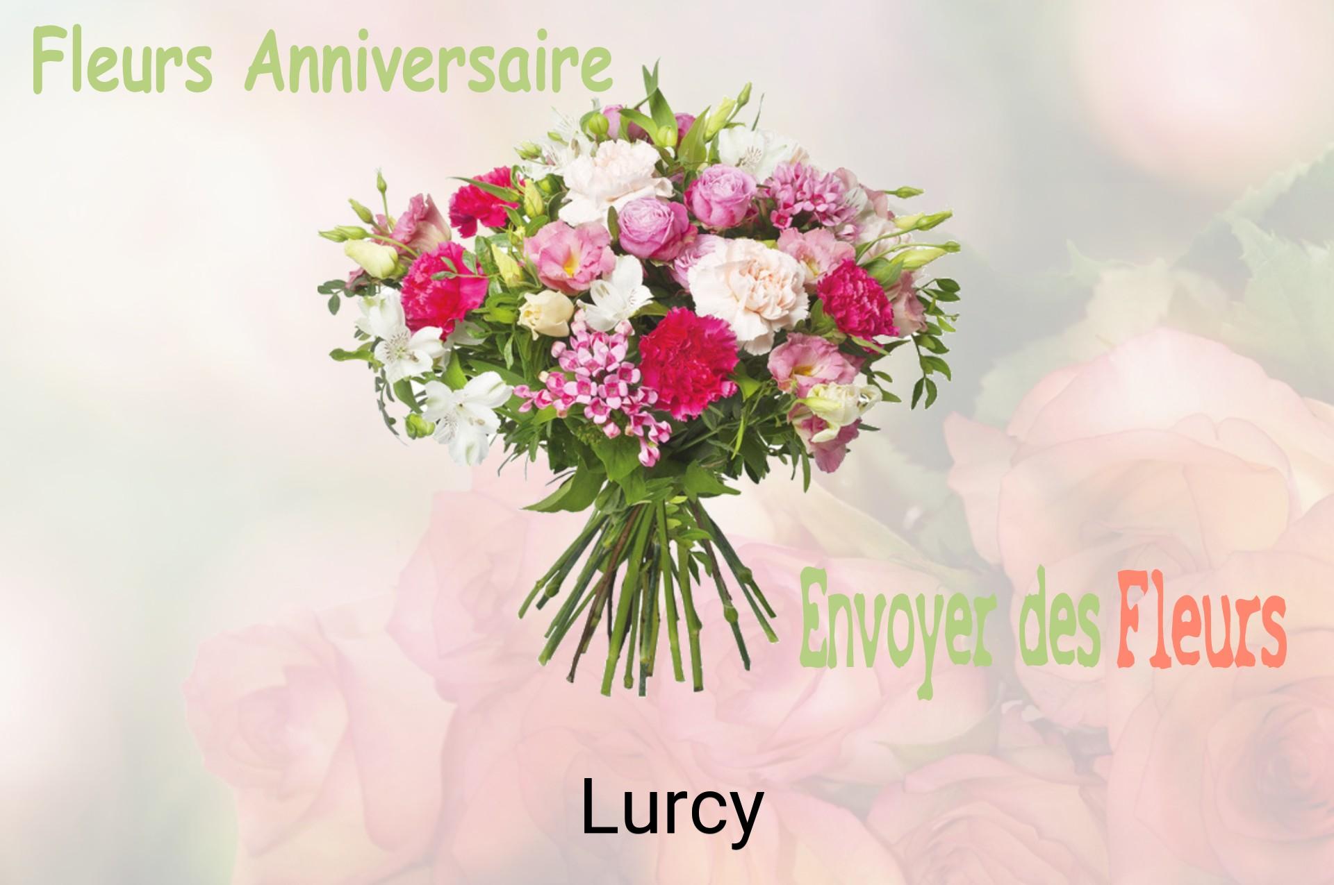Bouquet de fleurs d’anniversaire livré à Lurcy